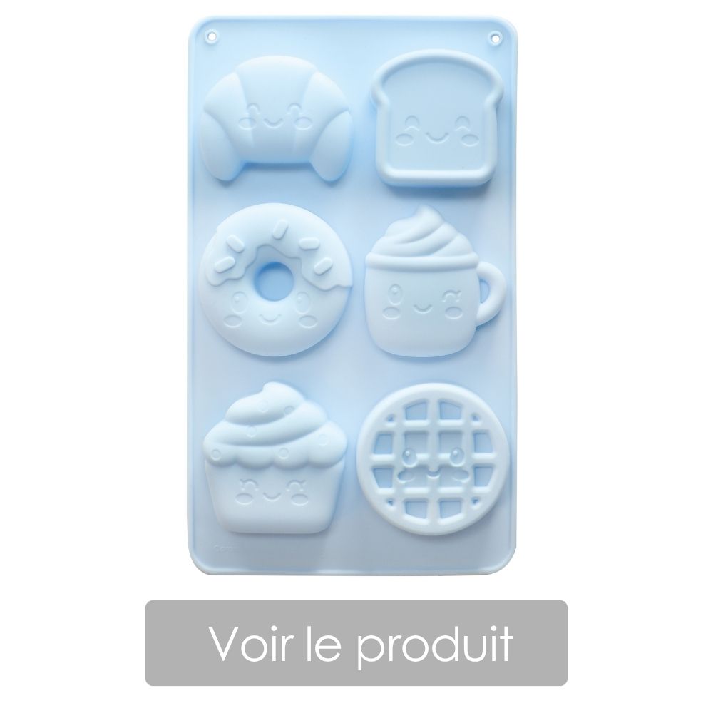 Moule silicone gâteaux kawaii
